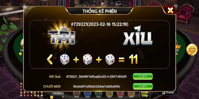 Hướng dẫn tham gia tài xỉu MD5 tại RIKVIP